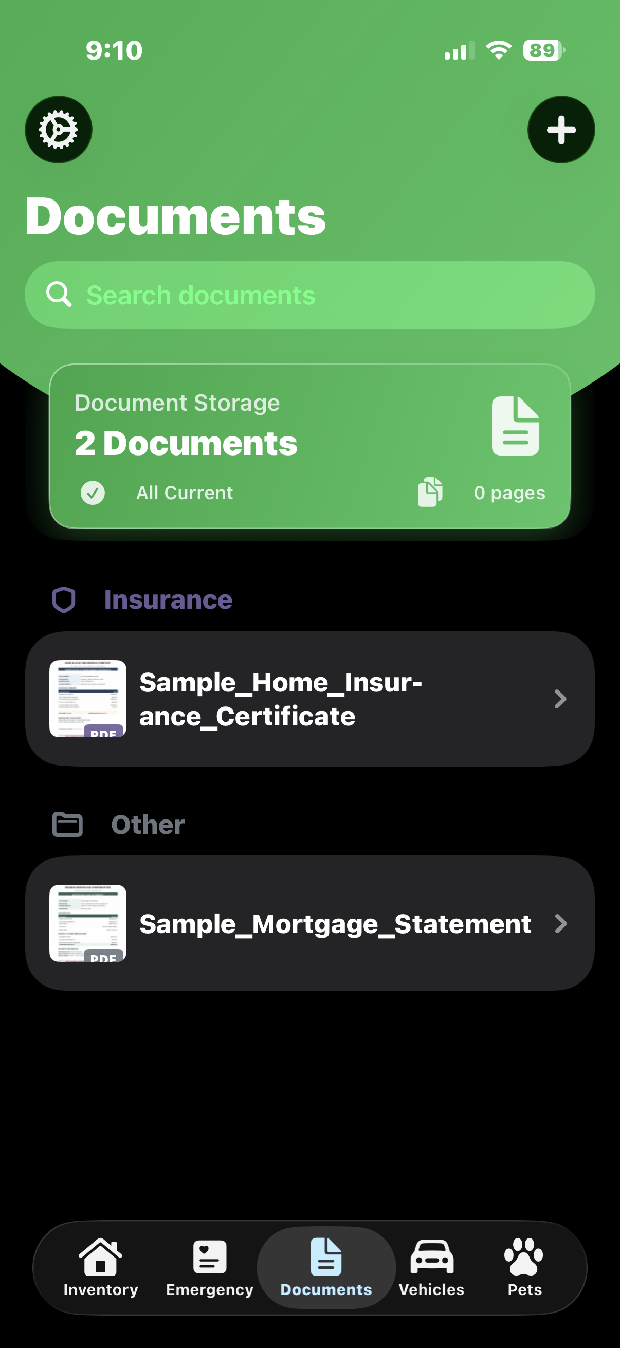 ReadyRecord Documents